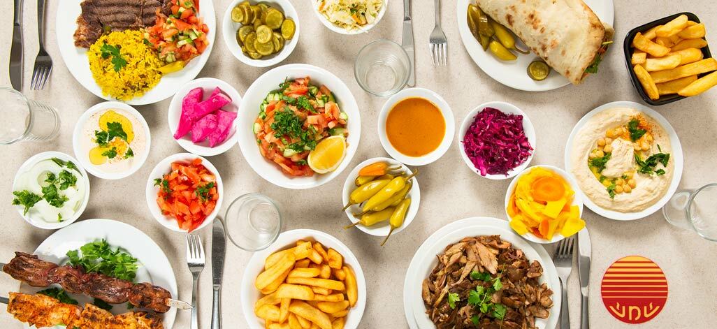 שווארמה שמש תמונת רקע שווארמה שמש