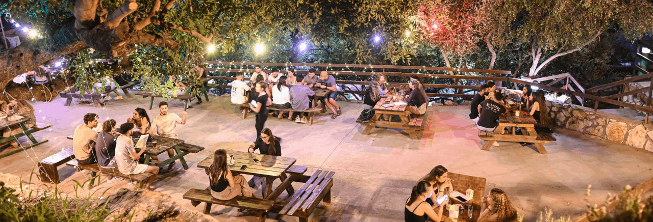 בר בטבע בר קוקטיילים במועצה אזורית הגלבוע