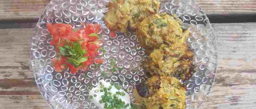 לביבות חצילים וטופו של המעדנייה משוק צפון (צילום: באדיבות המקום)