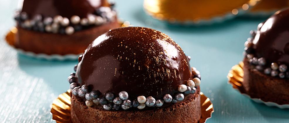 טארט שוקולד כשר לפסח של הקונדיטור אורן גירון (צילום: אפיק גבאי)