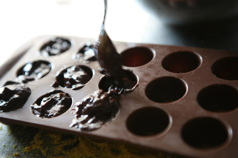 שוקולד טבעוני של אביטל סבג. צילום: מיכל לנרט