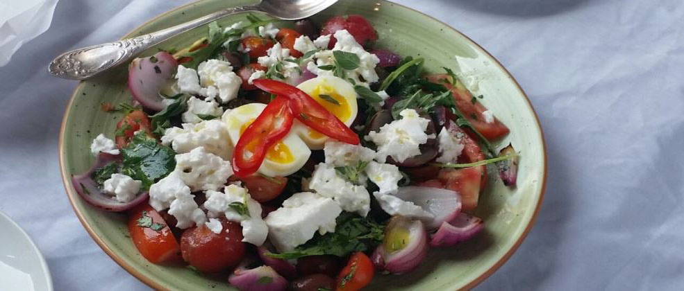 ארוחה במסעדת הבנק בחיפה