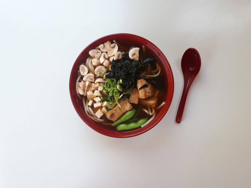 אטריות אודון במסעדת טופו אן בנימינה (צילום: באדיבות המקום)