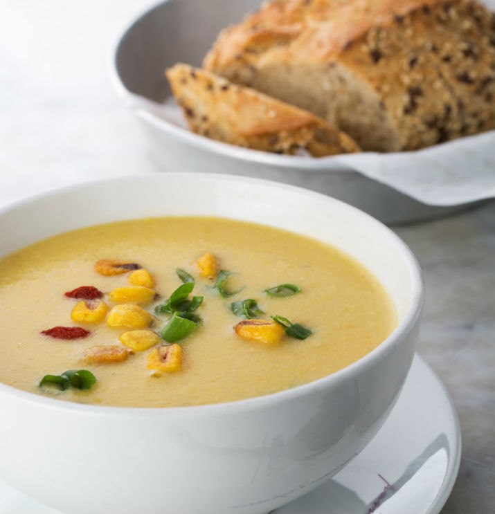 מרק פולנטה בארקפה. צילום: יחסי ציבור