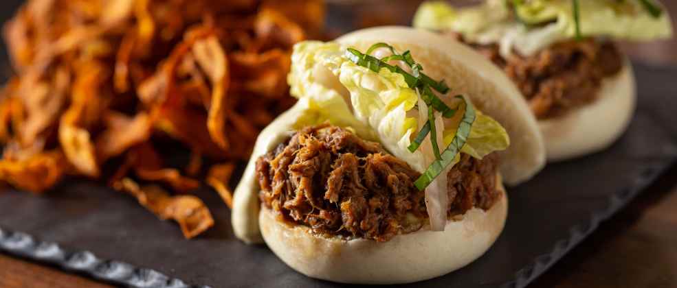 המבורגר טלה של מסעדת פופינה (צילום: חיים יוסף)