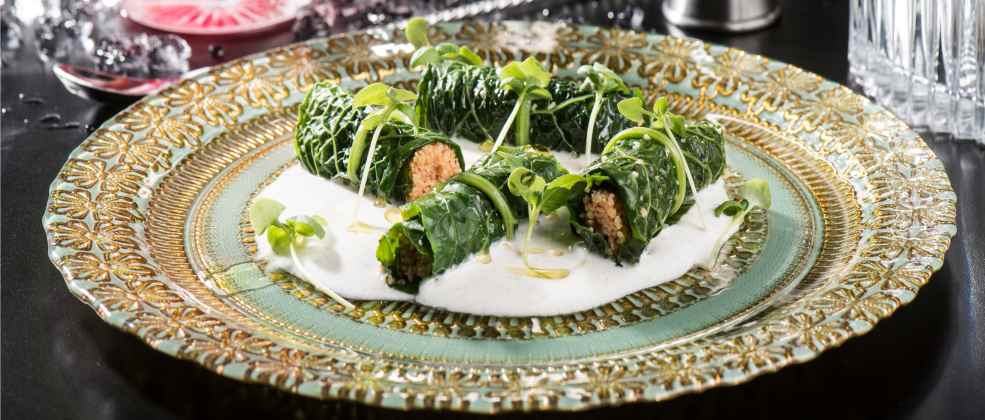 כרוב ממולא בורגול במסעדת זאדה (צילום: איליה מלניקוב)