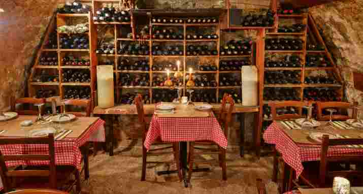 החלל במרתף היין העתיק (צילום: באדיבות המקום)