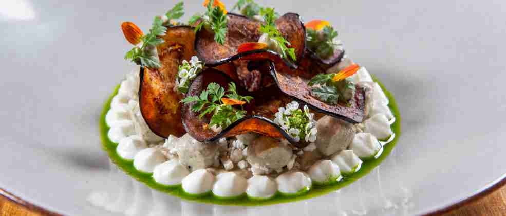 מנה במסעדת שביל עיזים החדשה (צילום: עידן גור)