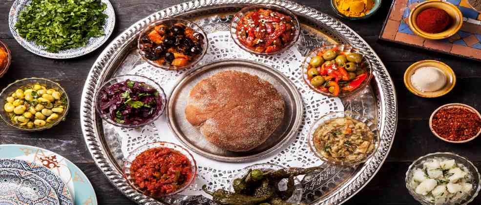 מגש סלטים בדארנא (צילום: באדיבות המקום)