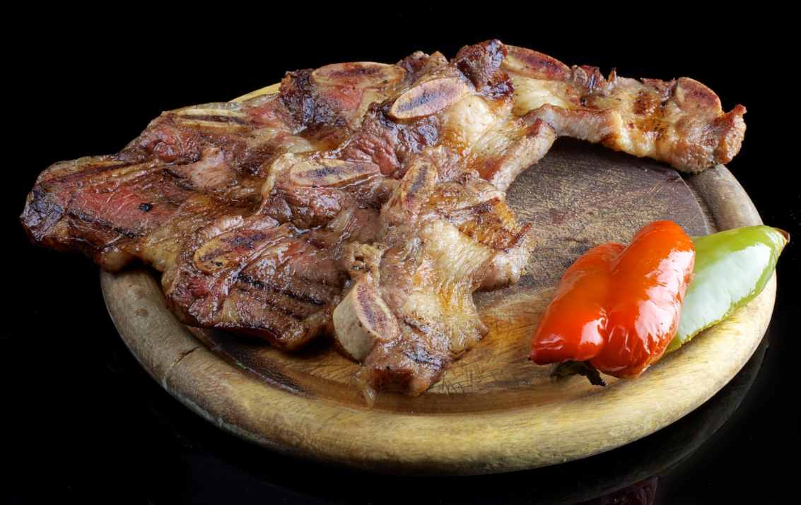 נתח בשר במסעדת לה ואקה לוקה הרצליה (צילום: באדיבות המקום)