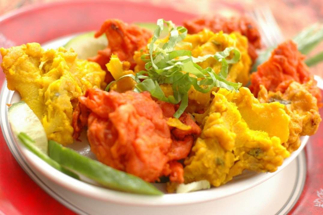 ירקות הודיים במסעדת אינדירה תל אביב (צילום: באדיבות המקום)