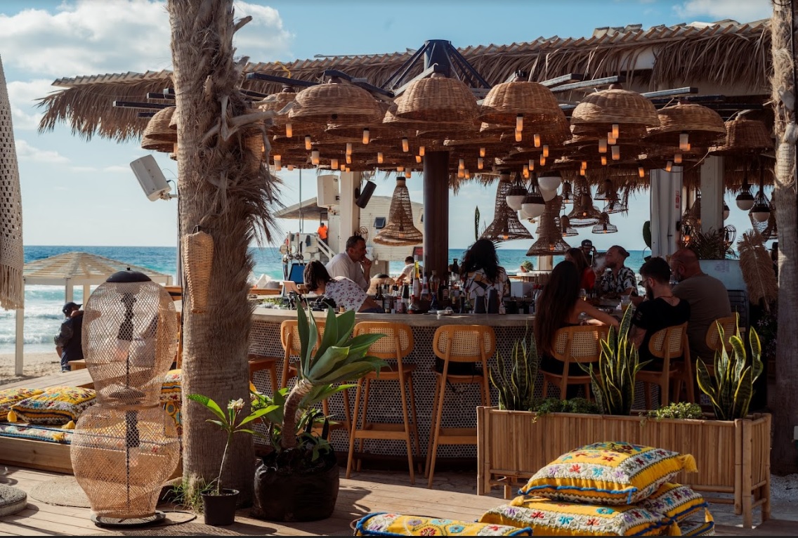 הנוף הנשקף ממסעדת סינמה פרדיסו חיפה
