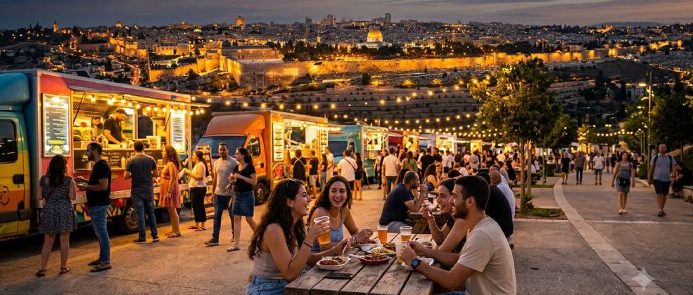   ירושלים, תתכונני: אוטו-אוכל 2026 חוזר ובגדול! 