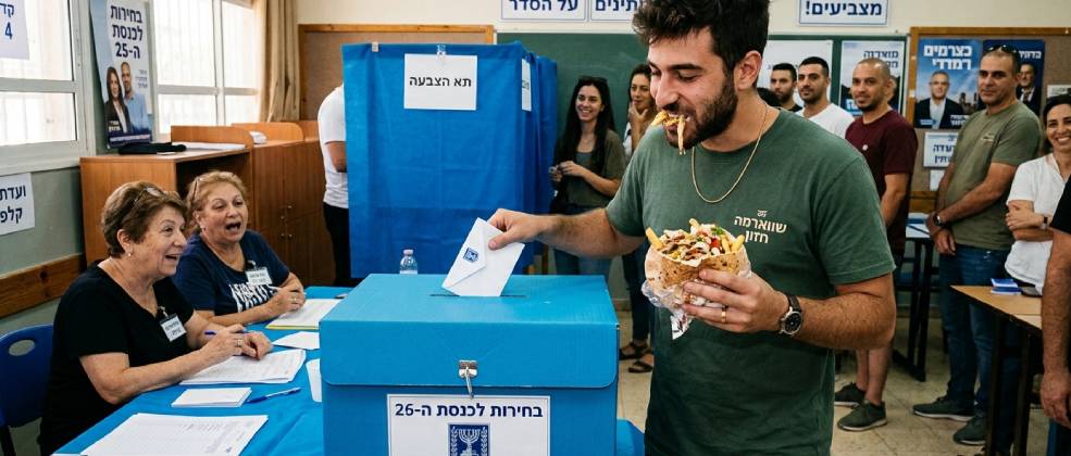 קלפי, צלחת, ניצחון: הבחירות האמיתיות שנעשה השבוע  