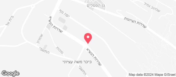 קונדיטורית טיבי - מפה