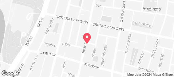 קונדיטוריה גן עדן - מפה