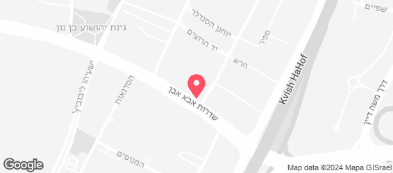 עד העצם אקספרס - מפה