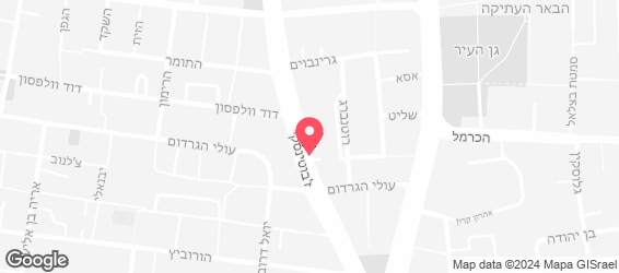 פיצה וירטואוז - מפה