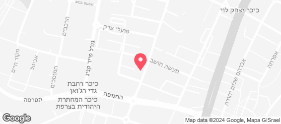 מאפיית דובדבן - מפה