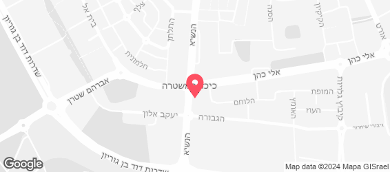 פיצה של אפרים - מפה