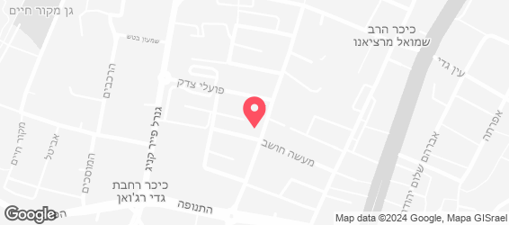 חומוס תלפיות - מפה