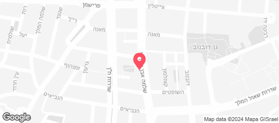ג'ירף אבן גבירול תל אביב - מפה
