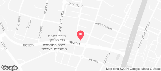 מאפיות אנג'ל - מפה