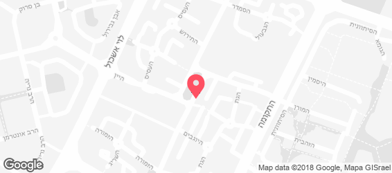 פיצה ירושלים כרמים - מפה