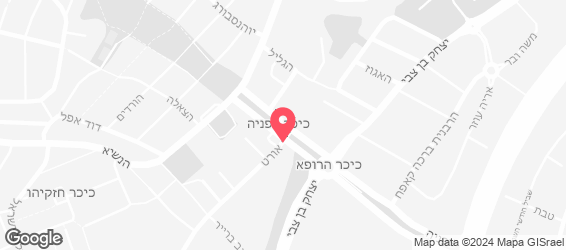 קייטרינג ריקו אשקלון - מפה