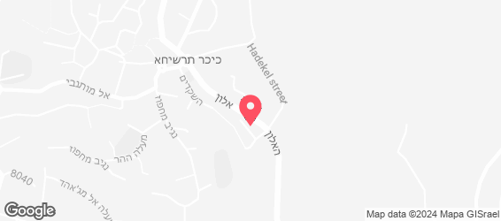 אלומה - מפה