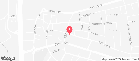 פיצה פליני - מפה