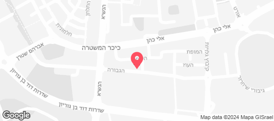 פלאפל הלוי - מפה