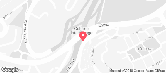 בורגראנץ' ירושלים (קניון מלחה) - מפה