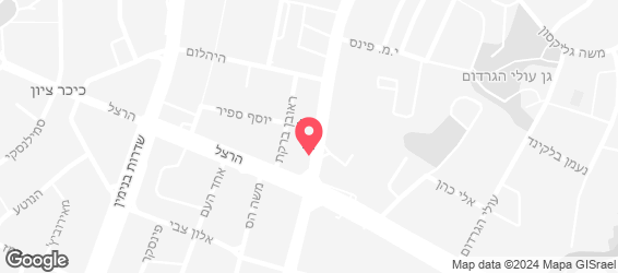 קריספי פיצה - מפה