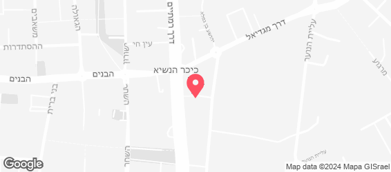 סביח השרון - מפה