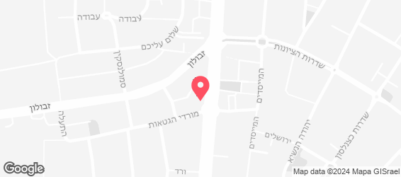 הקייטרינג של יפה - מפה