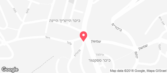 סטלה לאונג' בר - מפה