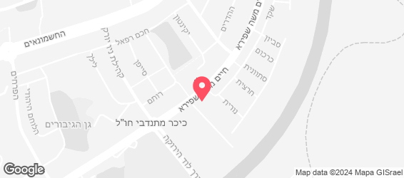 קריספי פיצה  - מפה