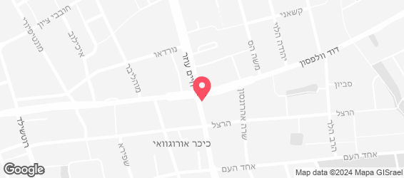 קפה הלל - מפה