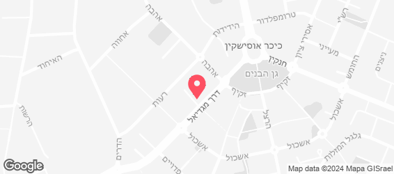 פיצה האט  - מפה