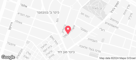 קונפיסרי קפה בצלאל - מפה