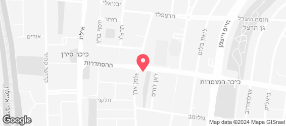 המאפה של אודטה - מפה