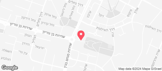 פיצה רומא  - מפה