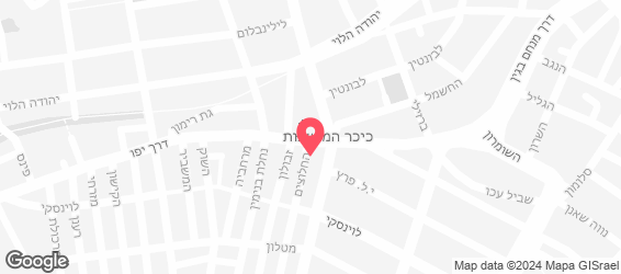 בר אילן - פאב החלוצים - מפה