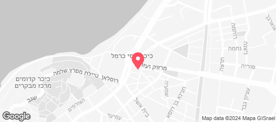 קפה רוז'ט - מפה