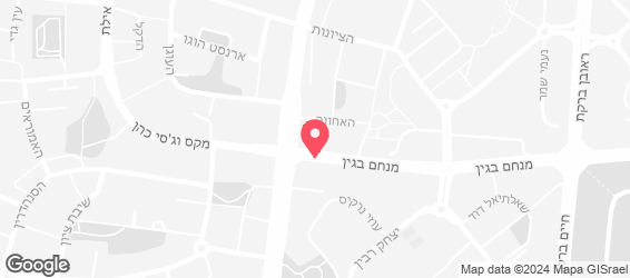 הבגט הלוהט  - מפה