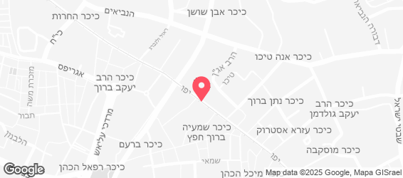 פאלפל ירושלמי - מפה