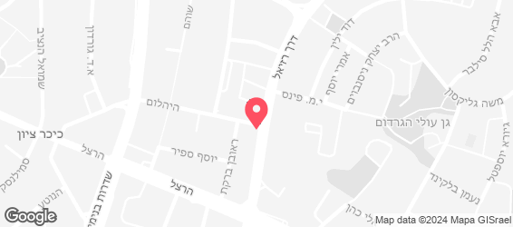 פיצה בר קזינו - מפה