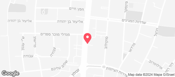 השניצליה - מפה