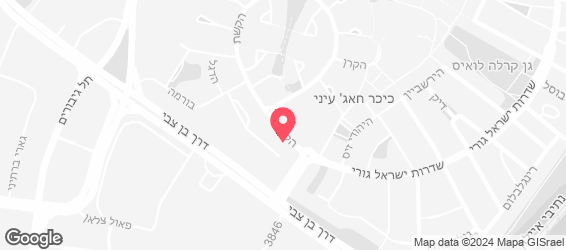 אוליבר פיצה - מפה